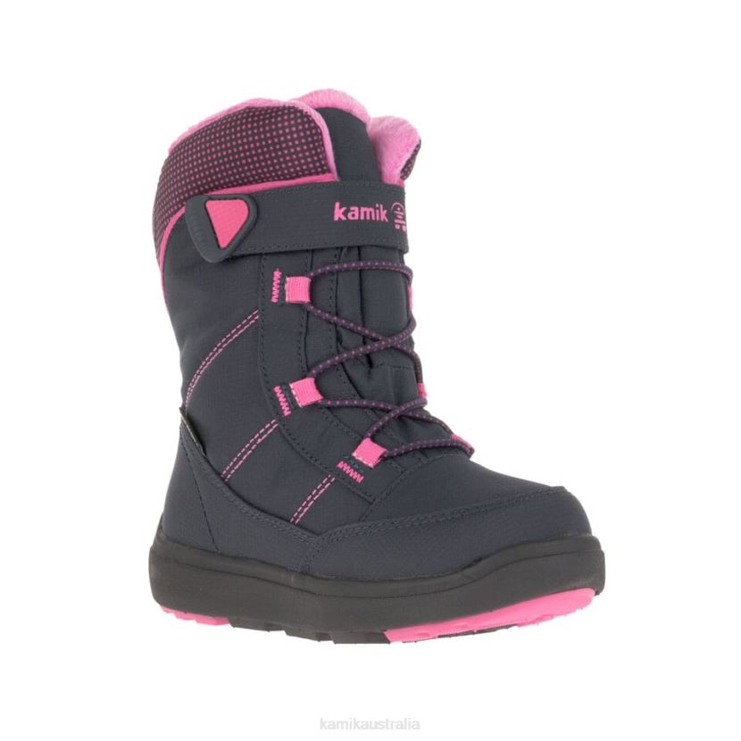 Kamik WINTER BOOTS TODDLERS STANCE 2 J6JJBP429 NAVY/MAGENTA