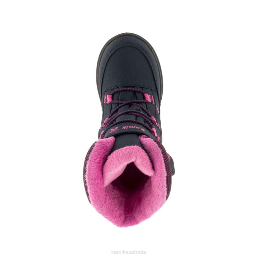 Kamik WINTER BOOTS TODDLERS STANCE 2 J6JJBP429 NAVY/MAGENTA