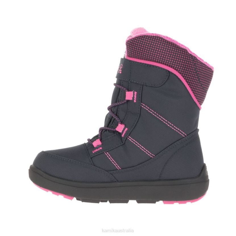Kamik WINTER BOOTS TODDLERS STANCE 2 J6JJBP429 NAVY/MAGENTA