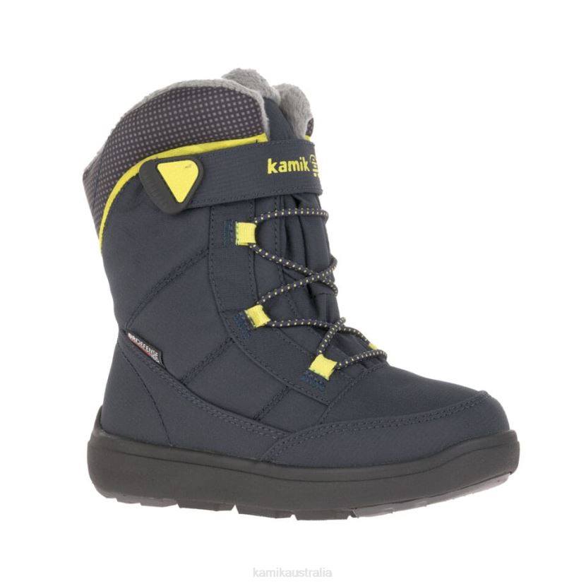 Kamik WINTER BOOTS TODDLERS STANCE 2 J6JJBP430 NAVY/YELLOW