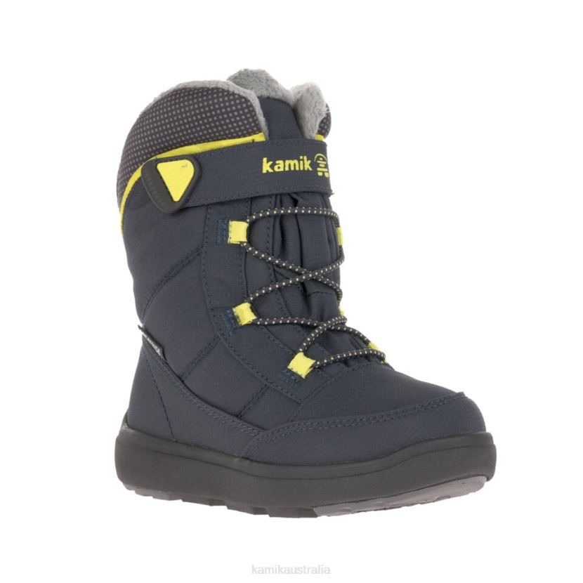 Kamik WINTER BOOTS TODDLERS STANCE 2 J6JJBP430 NAVY/YELLOW