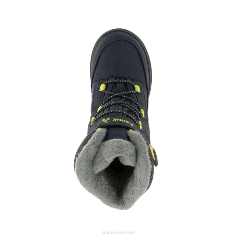 Kamik WINTER BOOTS TODDLERS STANCE 2 J6JJBP430 NAVY/YELLOW