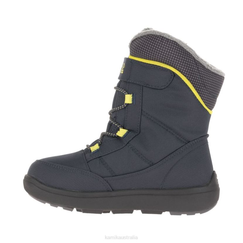 Kamik WINTER BOOTS TODDLERS STANCE 2 J6JJBP430 NAVY/YELLOW