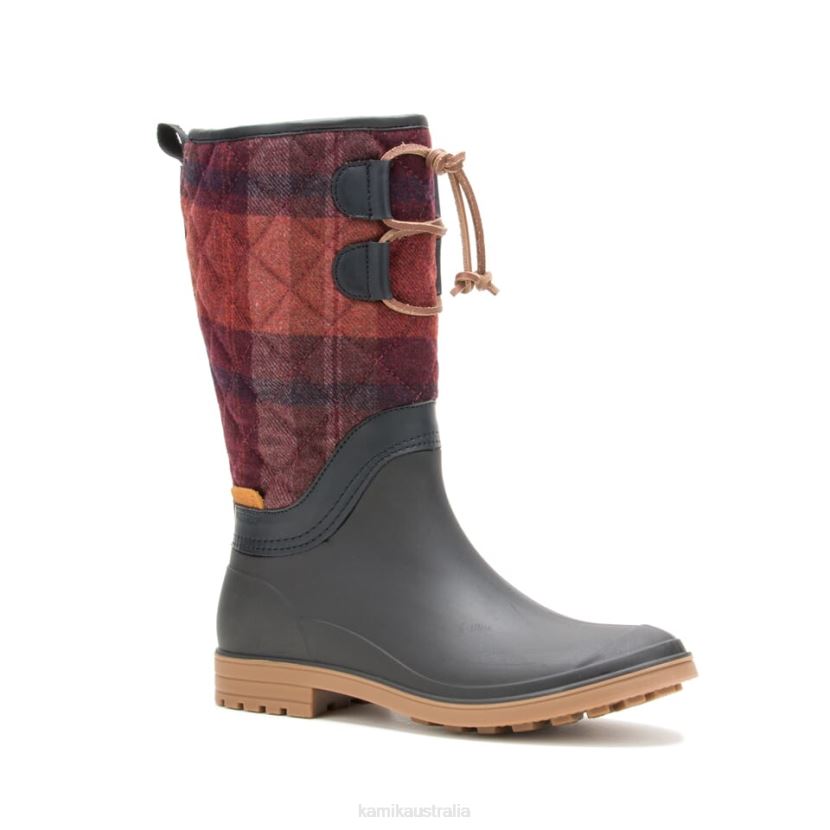 Kamik CASUAL BOOTS WOMEN ABIGAIL J6JJBP21 BURGUNDY