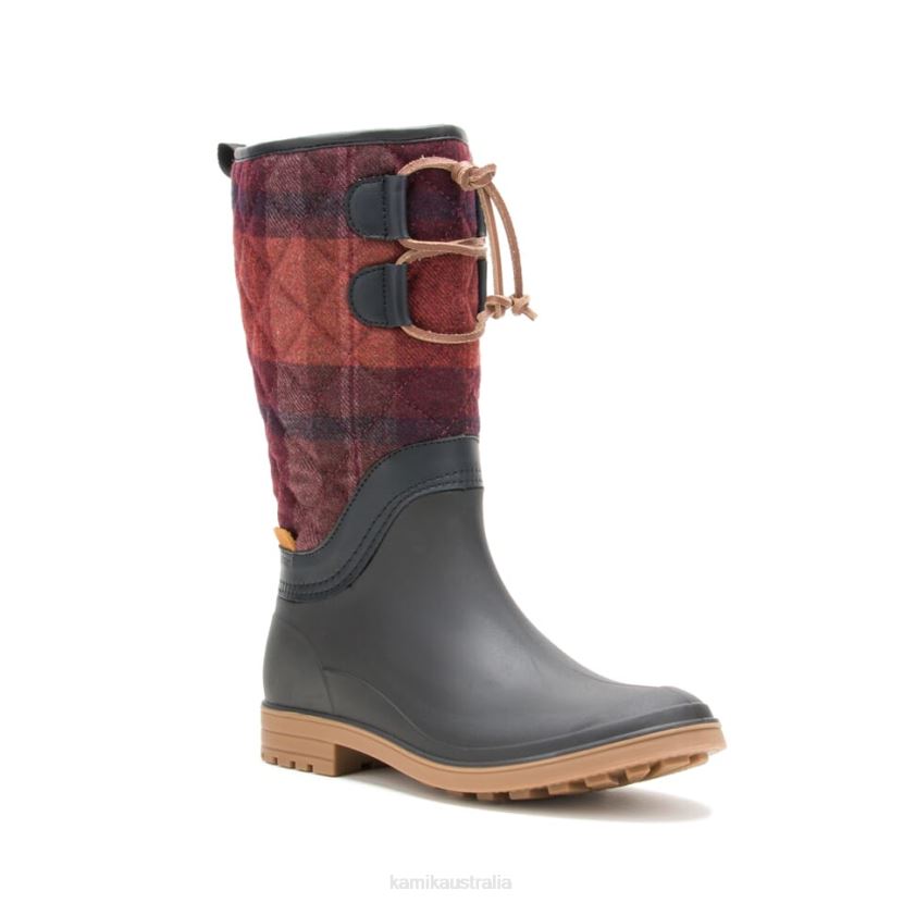 Kamik CASUAL BOOTS WOMEN ABIGAIL J6JJBP21 BURGUNDY