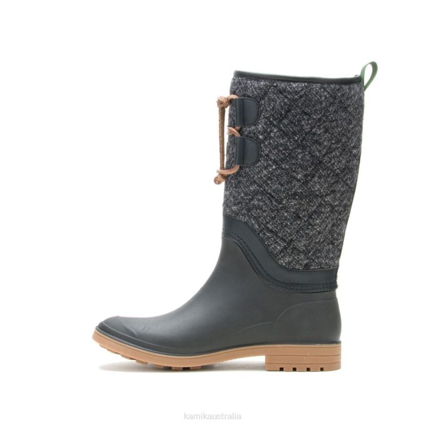 Kamik CASUAL BOOTS WOMEN ABIGAIL J6JJBP24 BLACK/WHITE