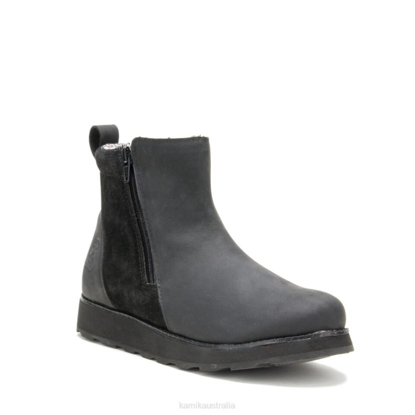 Kamik CASUAL BOOTS WOMEN ARIEL C ZIP J6JJBP82 BLACK
