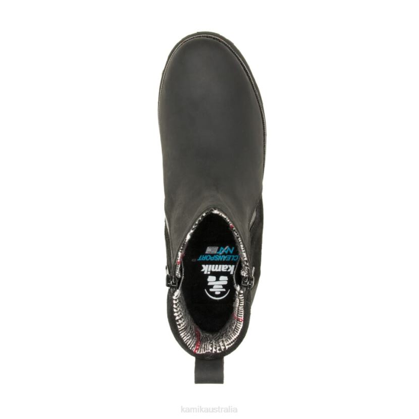 Kamik CASUAL BOOTS WOMEN ARIEL C ZIP J6JJBP82 BLACK