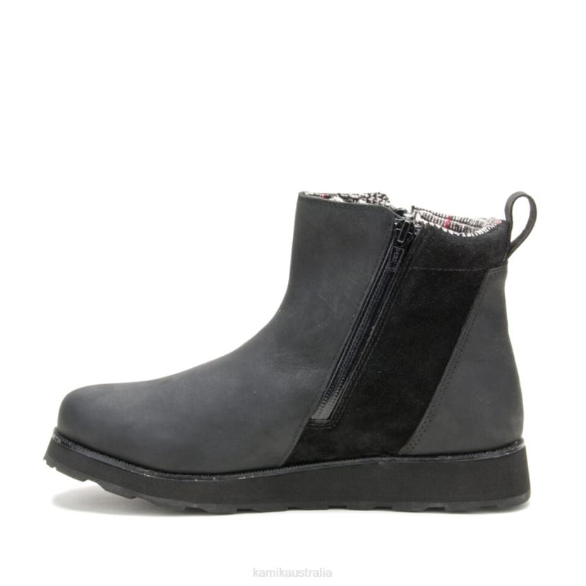 Kamik CASUAL BOOTS WOMEN ARIEL C ZIP J6JJBP82 BLACK