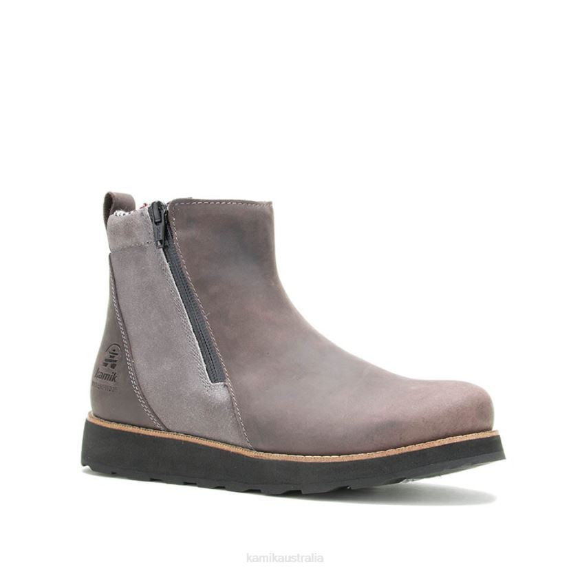 Kamik CASUAL BOOTS WOMEN ARIEL C ZIP J6JJBP83 CHARCOAL