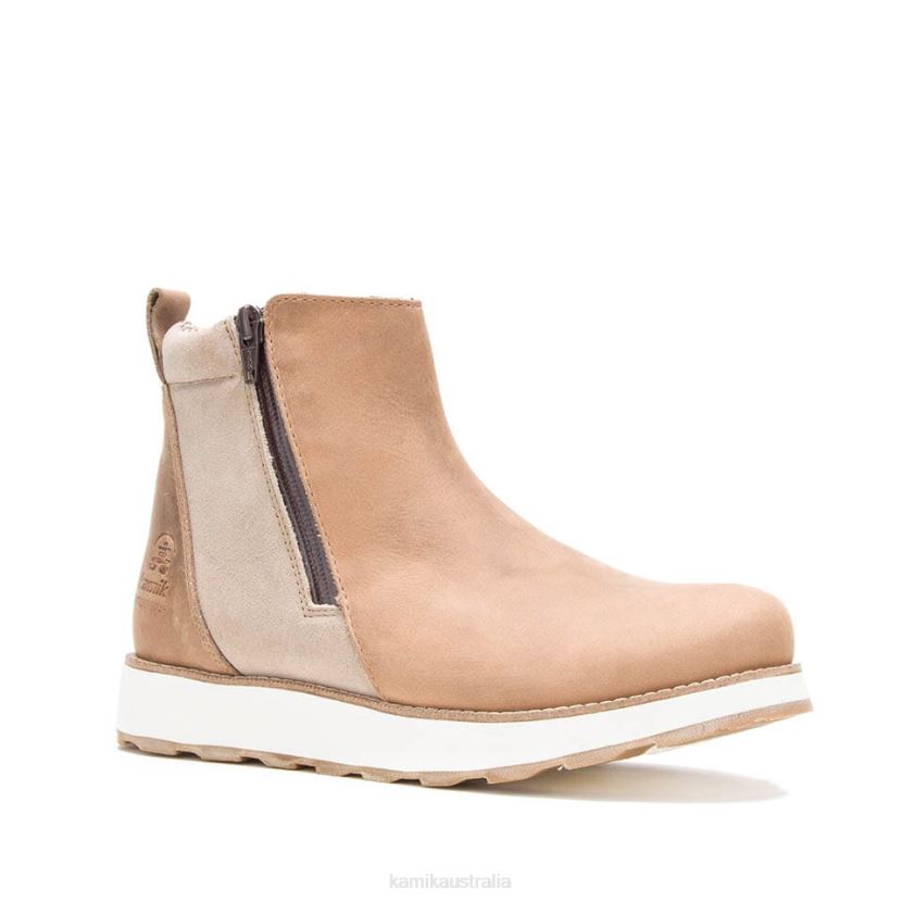 Kamik CASUAL BOOTS WOMEN ARIEL C ZIP J6JJBP84 TAUPE