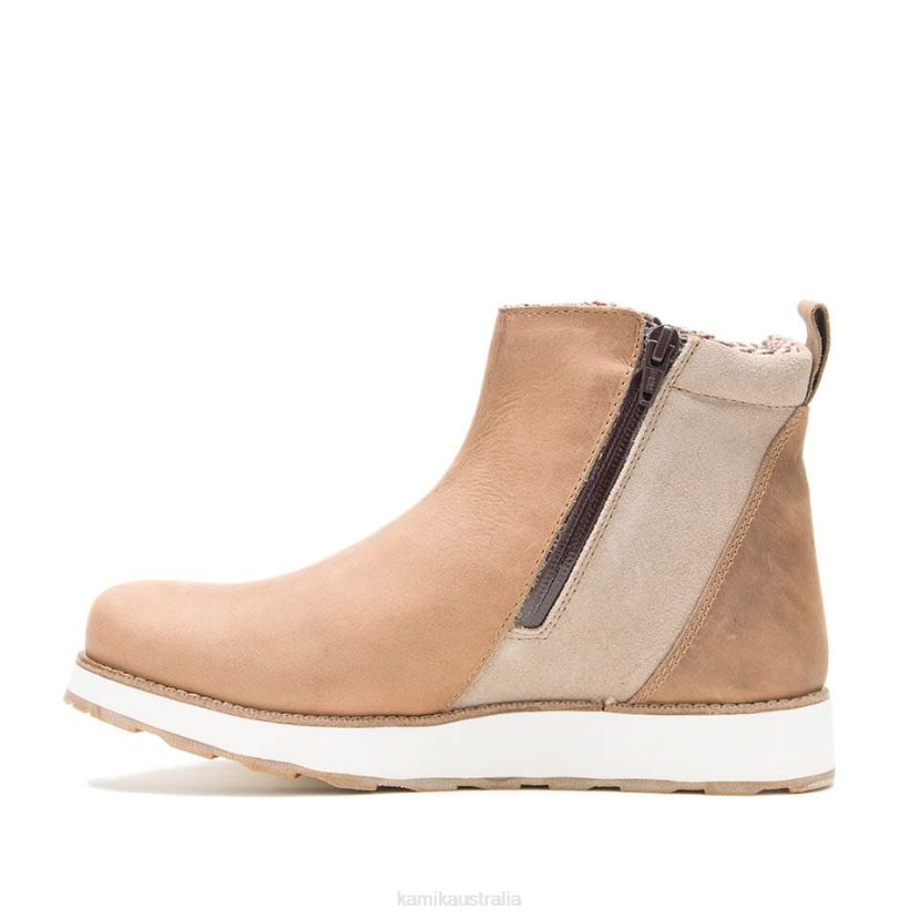 Kamik CASUAL BOOTS WOMEN ARIEL C ZIP J6JJBP84 TAUPE