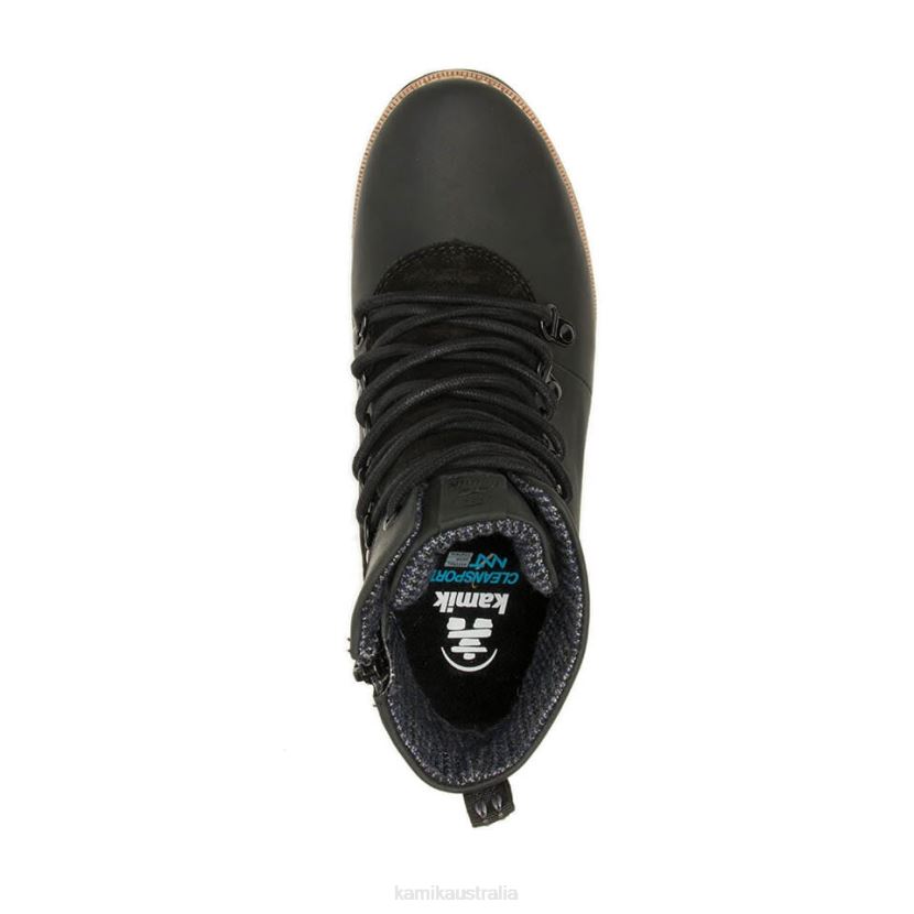 Kamik CASUAL BOOTS WOMEN ARIEL LO J6JJBP78 BLACK