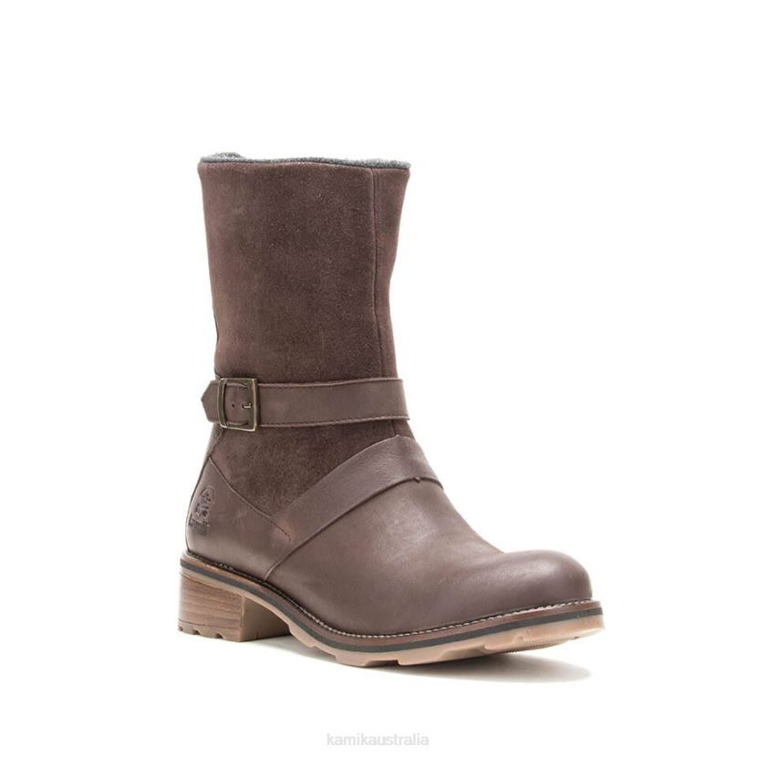 Kamik CASUAL BOOTS WOMEN ISABELLA J6JJBP77 DARK BROWN
