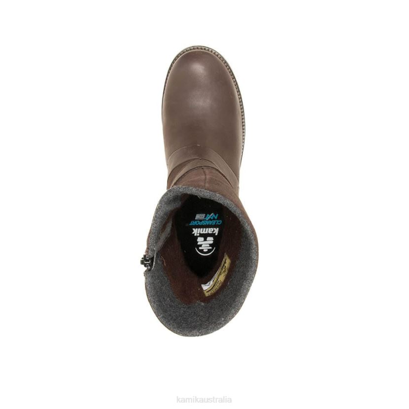 Kamik CASUAL BOOTS WOMEN ISABELLA J6JJBP77 DARK BROWN