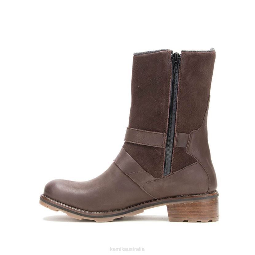 Kamik CASUAL BOOTS WOMEN ISABELLA J6JJBP77 DARK BROWN