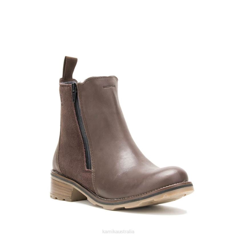 Kamik CASUAL BOOTS WOMEN ISABELLA LO J6JJBP69 DARK BROWN