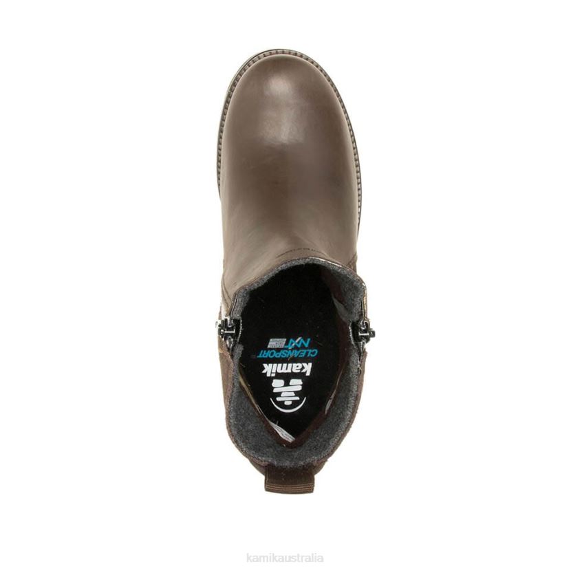 Kamik CASUAL BOOTS WOMEN ISABELLA LO J6JJBP69 DARK BROWN