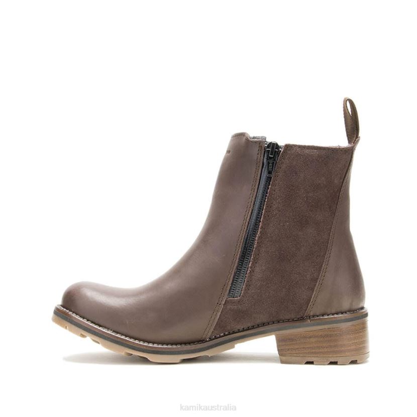 Kamik CASUAL BOOTS WOMEN ISABELLA LO J6JJBP69 DARK BROWN