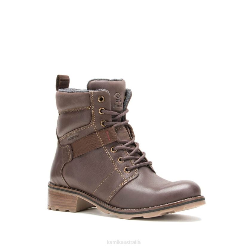 Kamik CASUAL BOOTS WOMEN ISABELLA M J6JJBP67 DARK BROWN