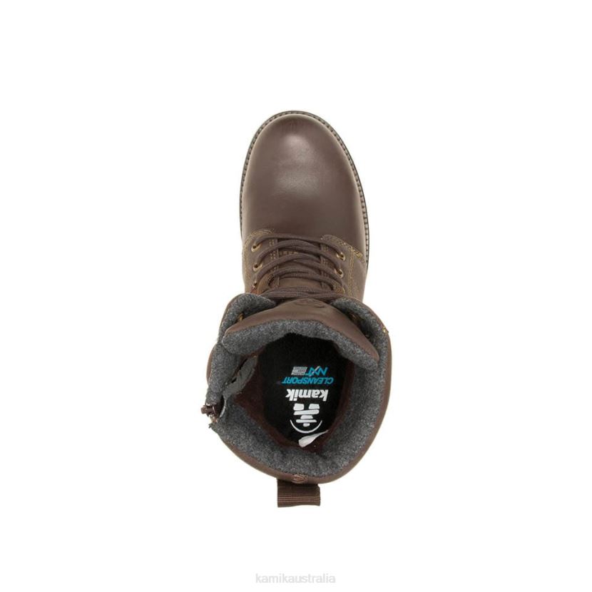 Kamik CASUAL BOOTS WOMEN ISABELLA M J6JJBP67 DARK BROWN
