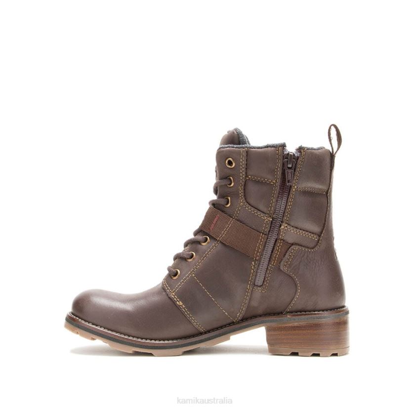 Kamik CASUAL BOOTS WOMEN ISABELLA M J6JJBP67 DARK BROWN
