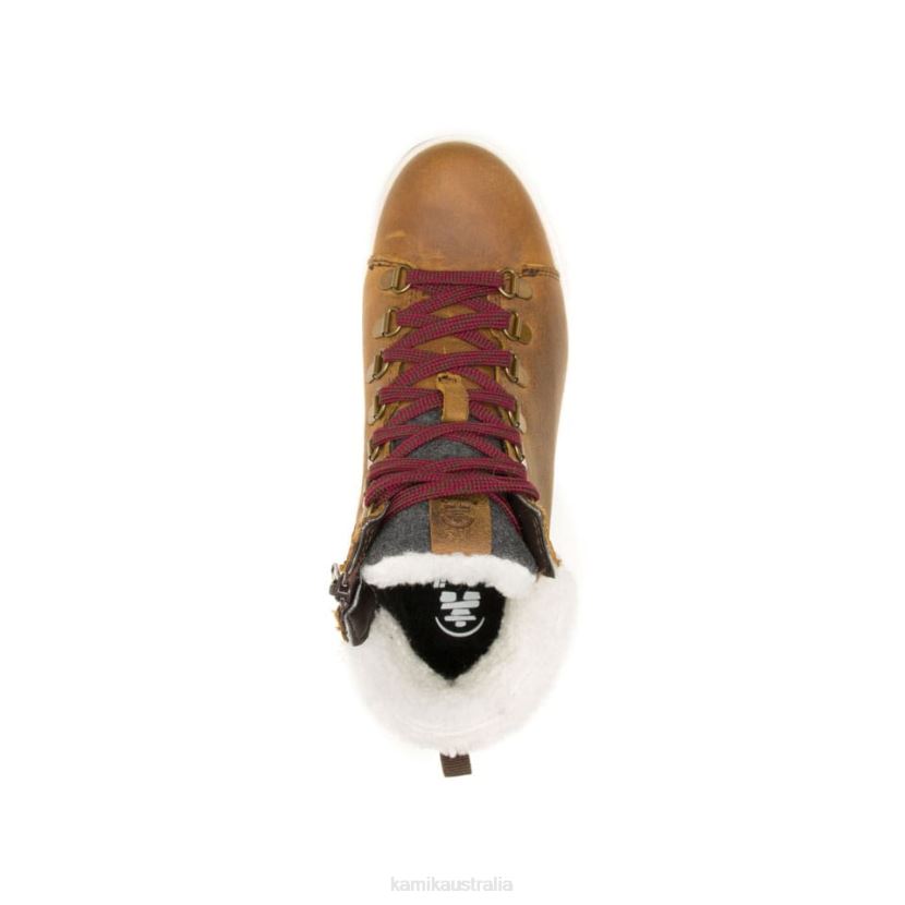 Kamik CASUAL BOOTS WOMEN ROGUE HIKE 3 J6JJBP121 COGNAC