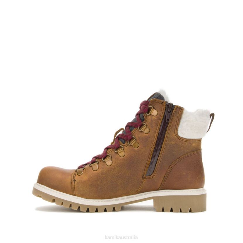 Kamik CASUAL BOOTS WOMEN ROGUE HIKE 3 J6JJBP121 COGNAC