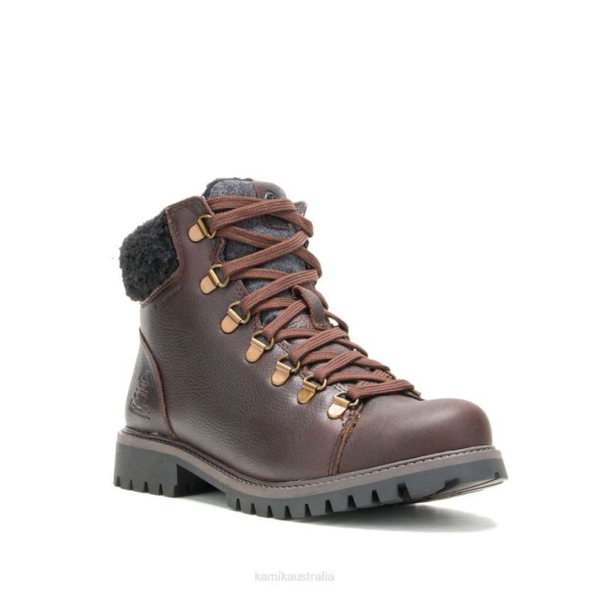 Kamik CASUAL BOOTS WOMEN ROGUE HIKE 3 J6JJBP122 DARK BROWN