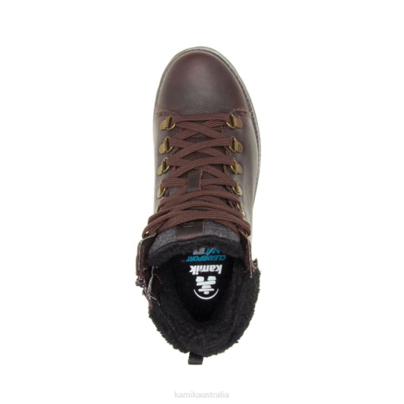 Kamik CASUAL BOOTS WOMEN ROGUE HIKE 3 J6JJBP122 DARK BROWN