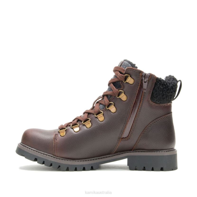 Kamik CASUAL BOOTS WOMEN ROGUE HIKE 3 J6JJBP122 DARK BROWN