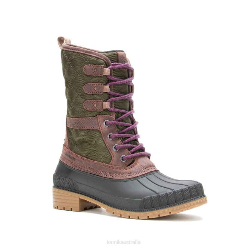 Kamik HERITAGE 1898 COLLECTION WOMEN SIENNA 3 J6JJBP88 DARK OLIVE