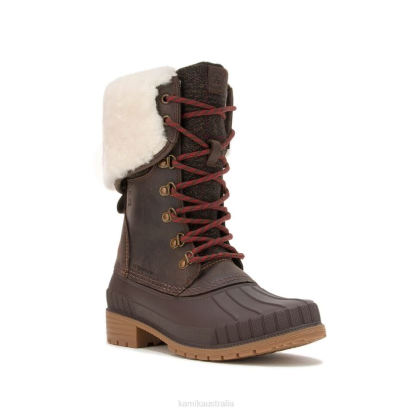 Kamik HERITAGE 1898 COLLECTION WOMEN SIENNA F 2 J6JJBP105 DARK BROWN