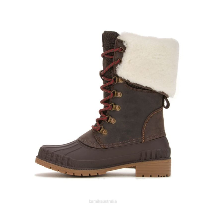 Kamik HERITAGE 1898 COLLECTION WOMEN SIENNA F 2 J6JJBP105 DARK BROWN