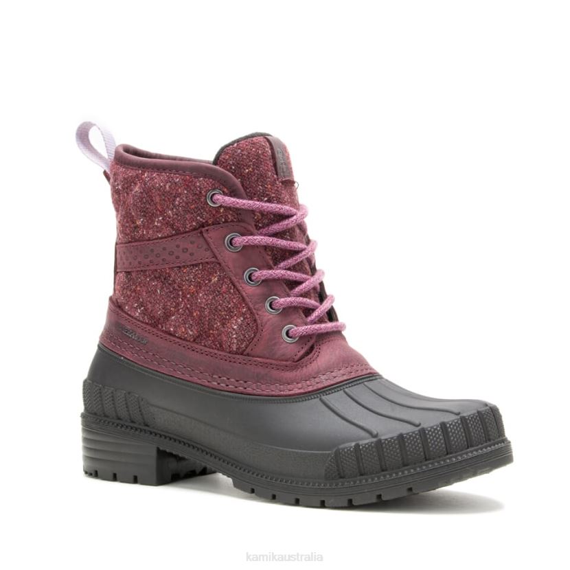 Kamik HERITAGE 1898 COLLECTION WOMEN SIENNA MID 2 J6JJBP93 BURGUNDY