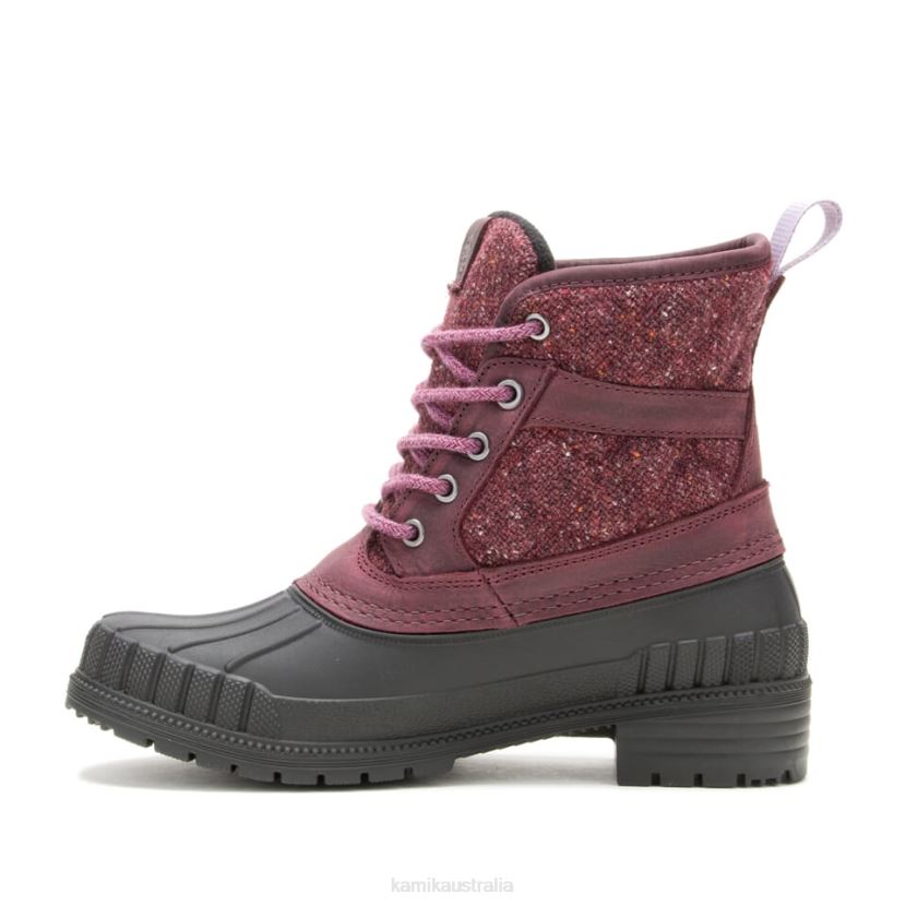 Kamik HERITAGE 1898 COLLECTION WOMEN SIENNA MID 2 J6JJBP93 BURGUNDY