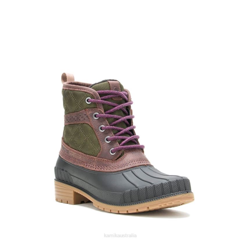 Kamik HERITAGE 1898 COLLECTION WOMEN SIENNA MID 2 J6JJBP95 DARK OLIVE