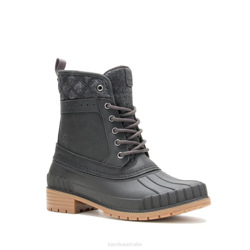 Kamik HERITAGE 1898 COLLECTION WOMEN SIENNA MID L J6JJBP99 BLACK