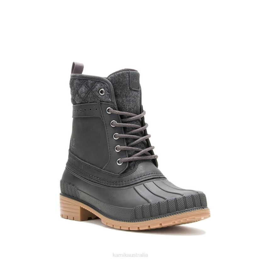 Kamik HERITAGE 1898 COLLECTION WOMEN SIENNA MID L J6JJBP99 BLACK