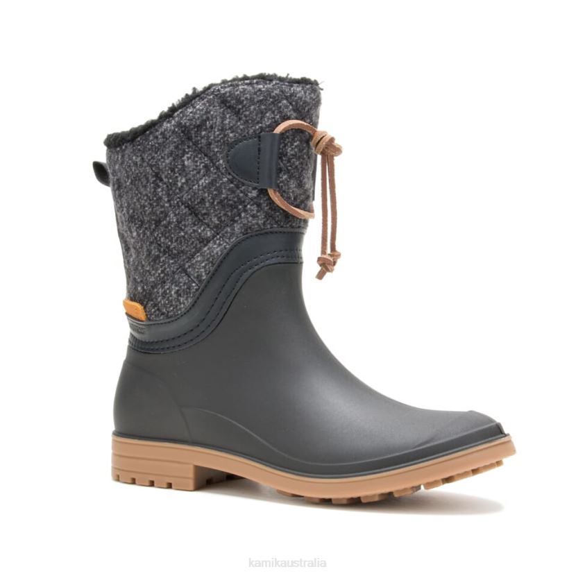 Kamik HERITAGE 1898 COLLECTION WOMEN STELLA J6JJBP10 BLACK/WHITE