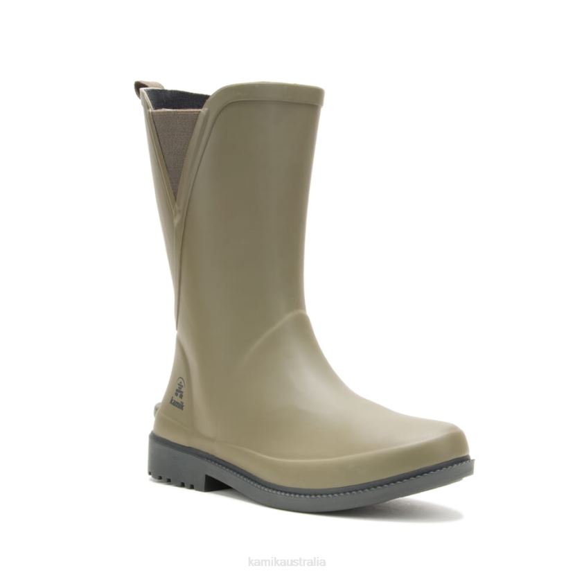 Kamik RAIN BOOTS WOMEN CHLOE J6JJBP28 DARK OLIVE