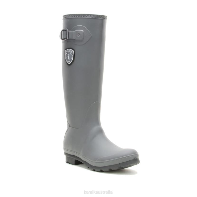 Kamik RAIN BOOTS WOMEN JENNIFER J6JJBP30 CHARCOAL