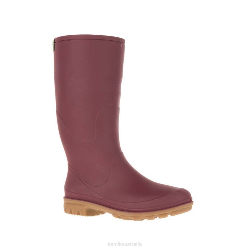 Kamik RAIN BOOTS WOMEN MIRANDA J6JJBP36 BURGUNDY