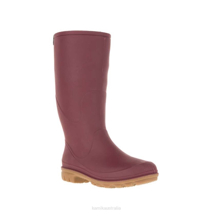 Kamik RAIN BOOTS WOMEN MIRANDA J6JJBP36 BURGUNDY