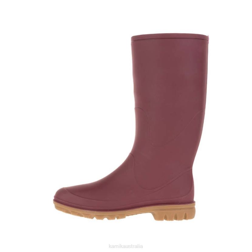 Kamik RAIN BOOTS WOMEN MIRANDA J6JJBP36 BURGUNDY