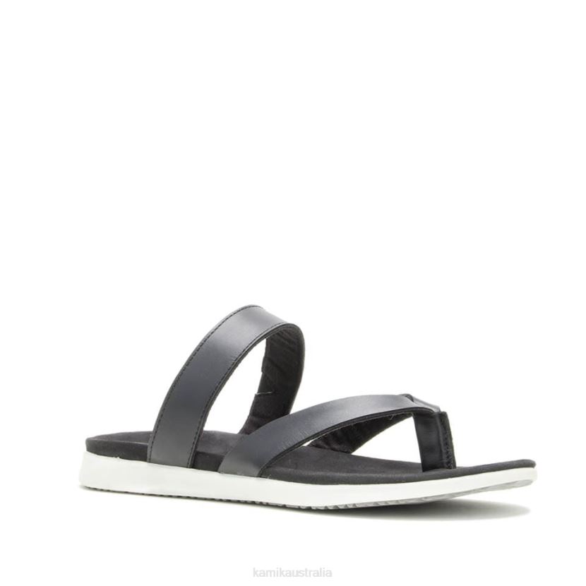 Kamik SANDALS WOMEN CARA FLIP J6JJBP63 BLACK