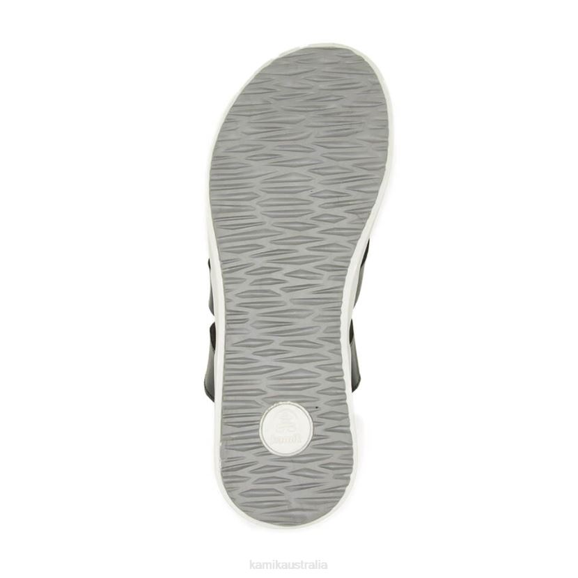 Kamik SANDALS WOMEN CARA FLIP J6JJBP63 BLACK