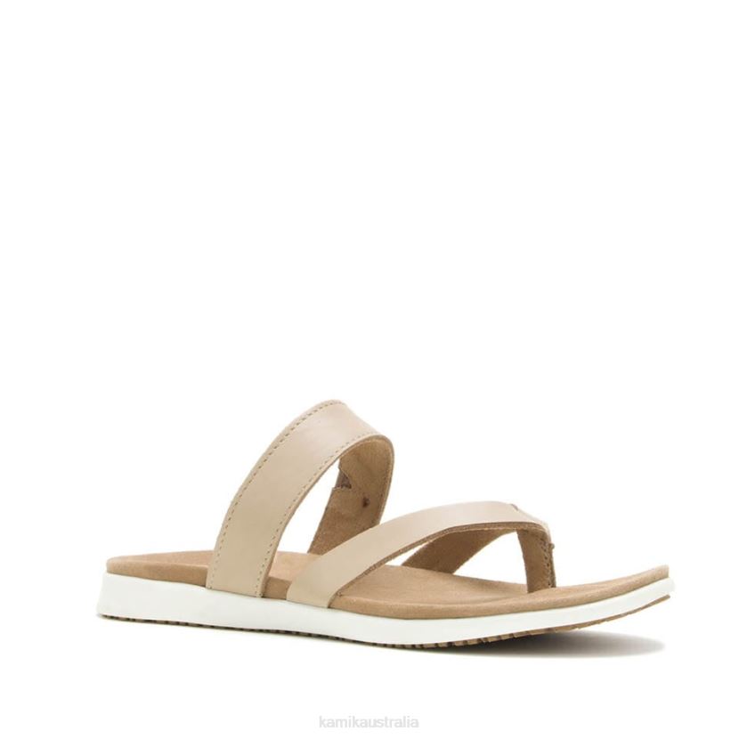 Kamik SANDALS WOMEN CARA FLIP J6JJBP64 TAUPE