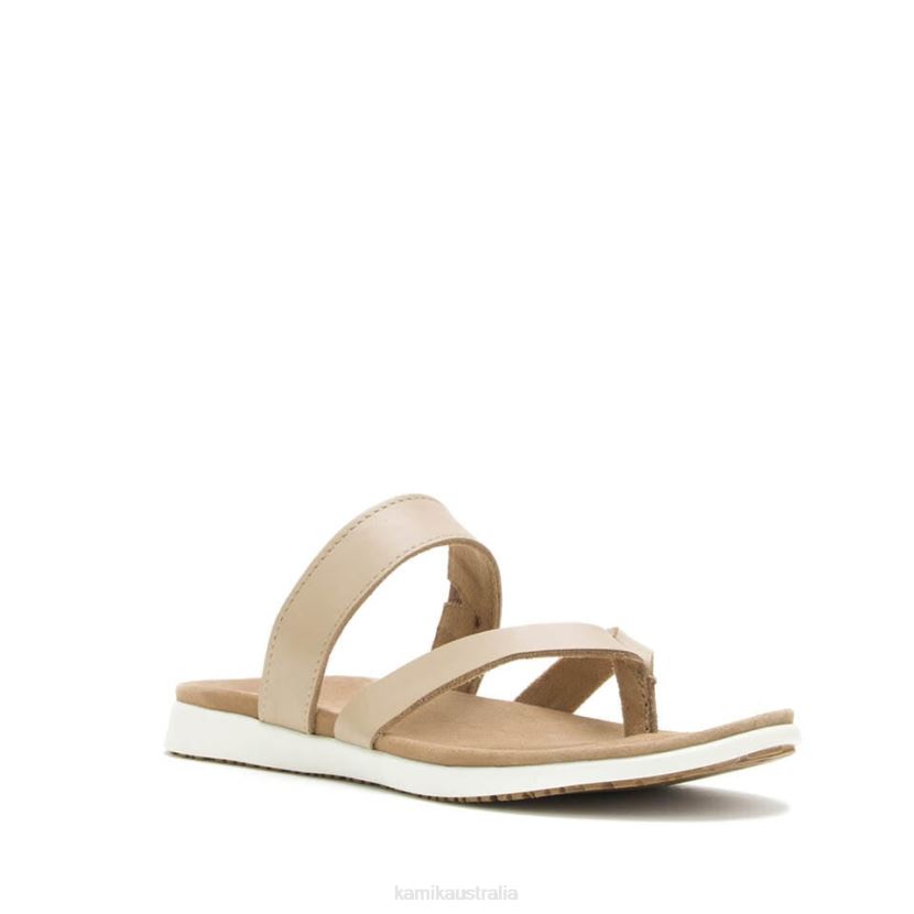 Kamik SANDALS WOMEN CARA FLIP J6JJBP64 TAUPE