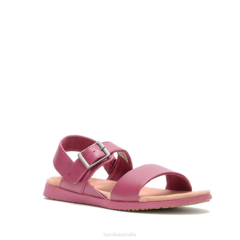 Kamik SANDALS WOMEN CARA J6JJBP44 LIGHT BURGUNDY